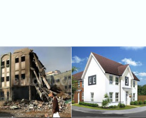 barrat House bombed house 3
