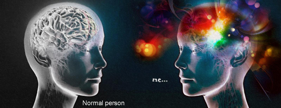 normal person and me