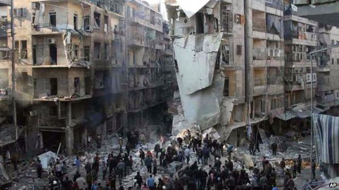 syria bombed